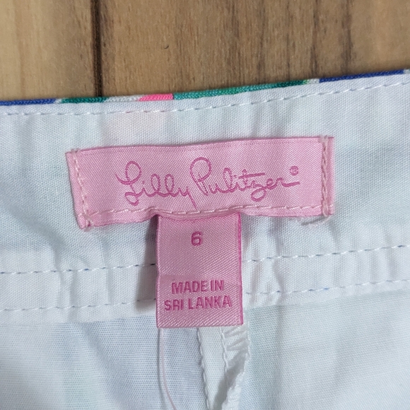 NWT! Lilly Pulitzer Lorelie Skort Beckon Blue Wake Up Call Size 6 - Picture 10 of 13
